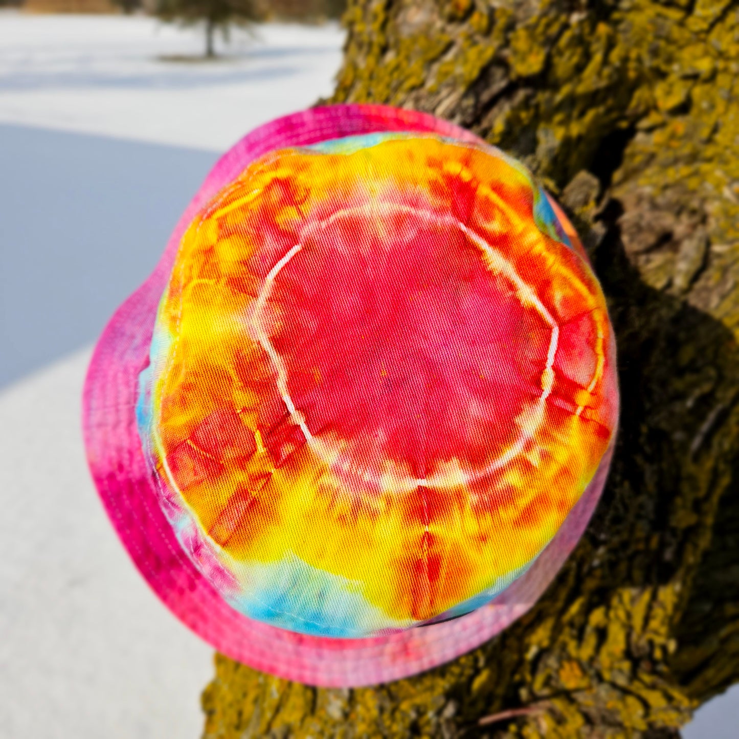 Mac Miller Yin Yang Tie Dye Bucket Hat