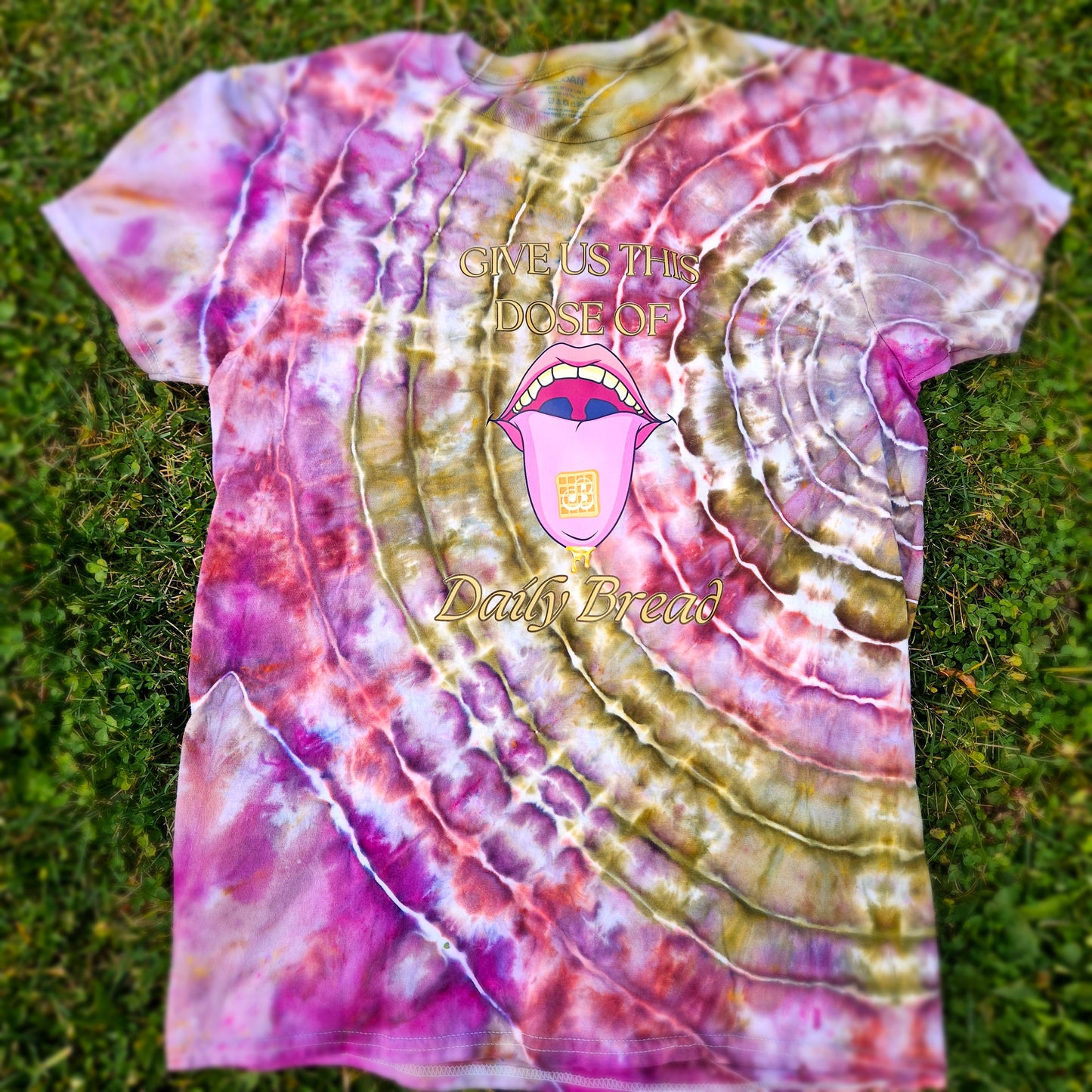 Give Us This Dose Daily Bread Tie Dye T Shirt