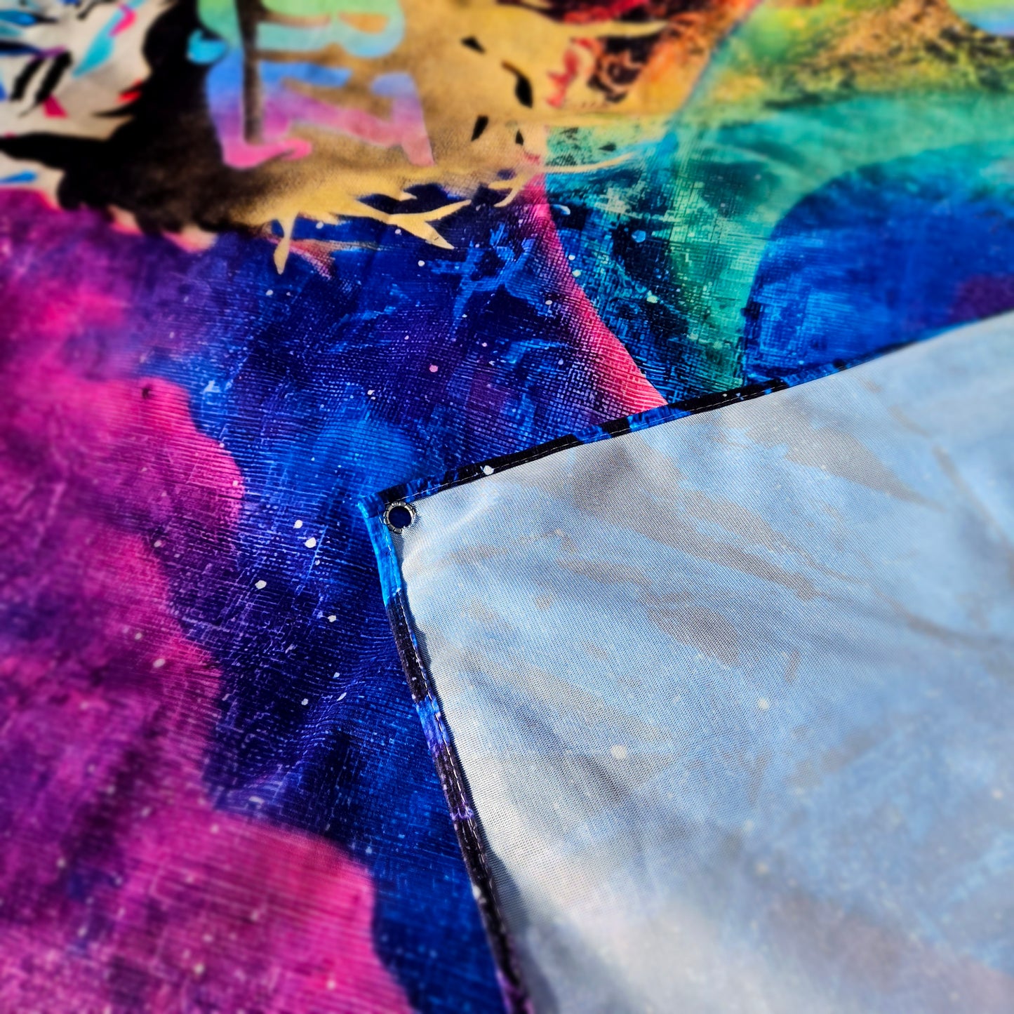 Griz Saxophone Rainbow Tapestry