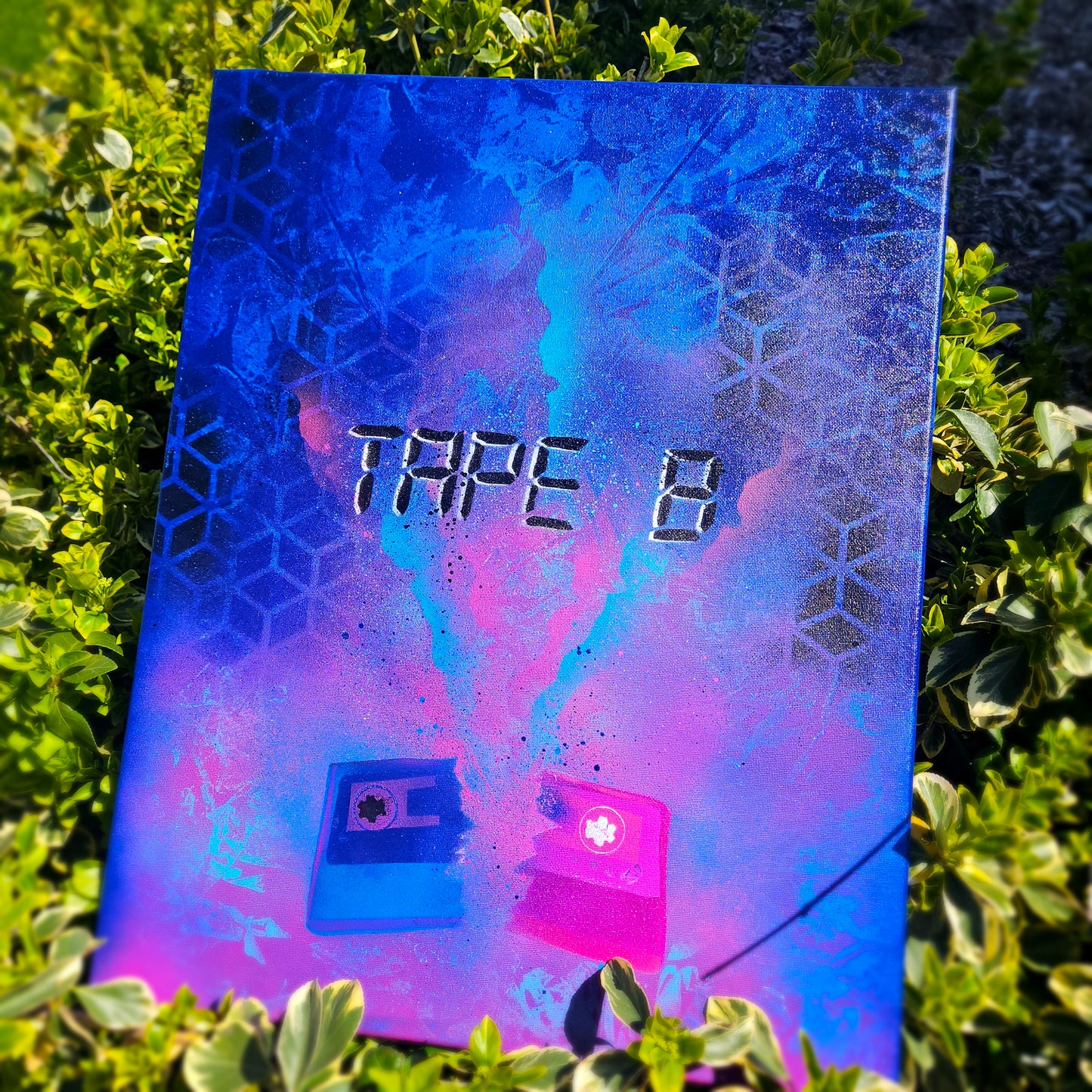 Tape B Galaxy - Original Canvas Painting