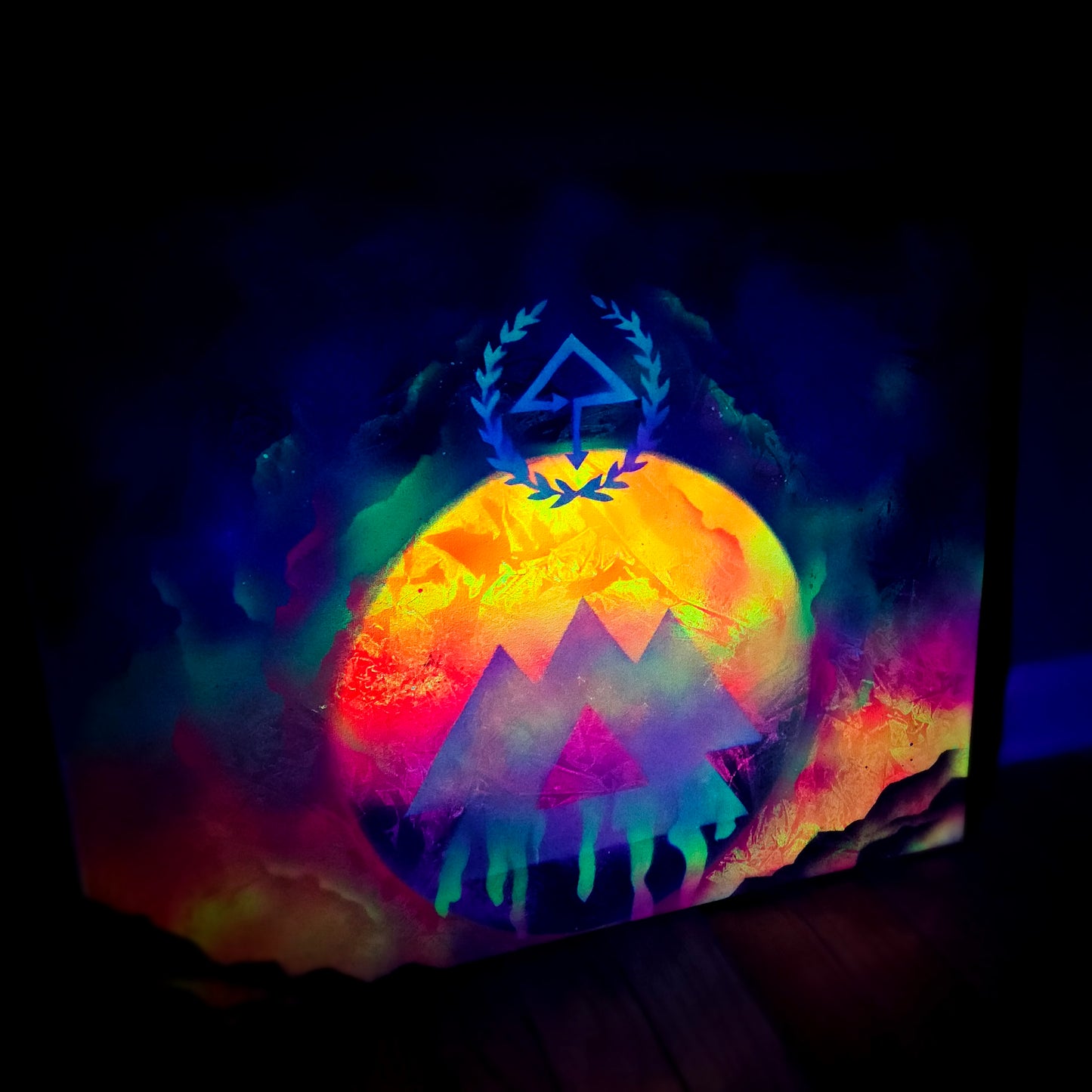 Wakaan Of The Trees Galaxy - Original Canvas Painting