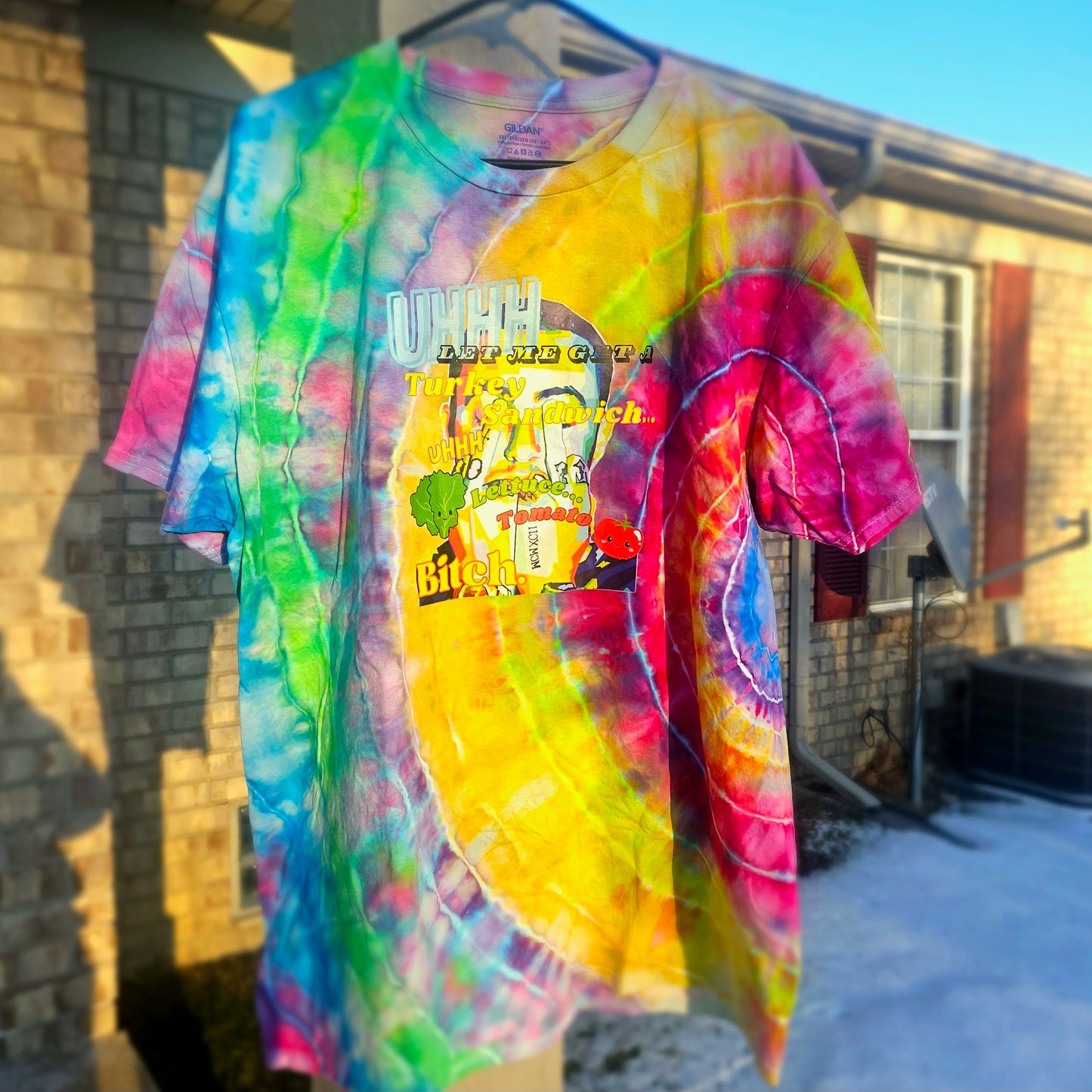 Mac Miller Lettuce Tomato Geode Tie Dye T Shirt