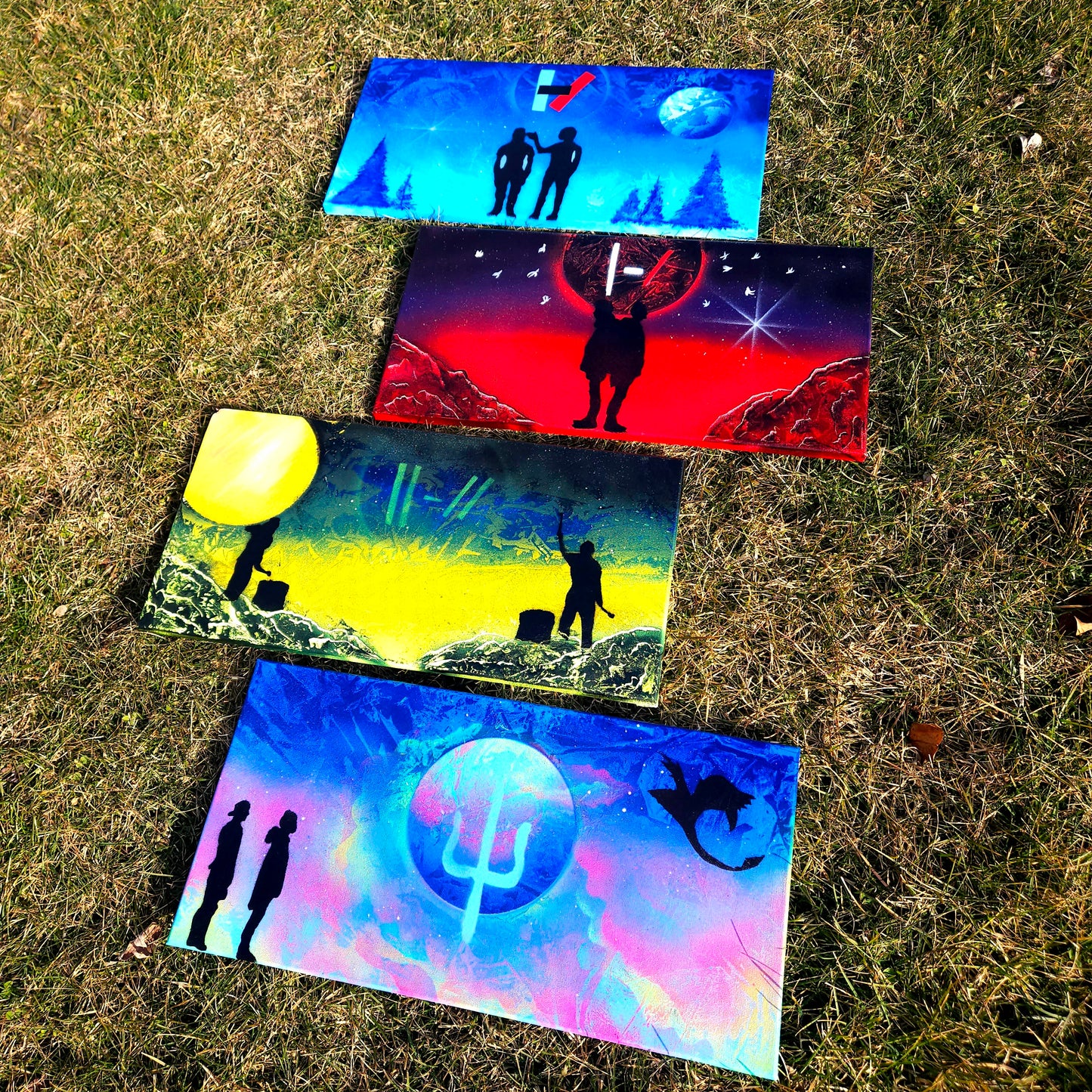 Twenty One Pilots Individual or Sets Available- Original Canvas Painting