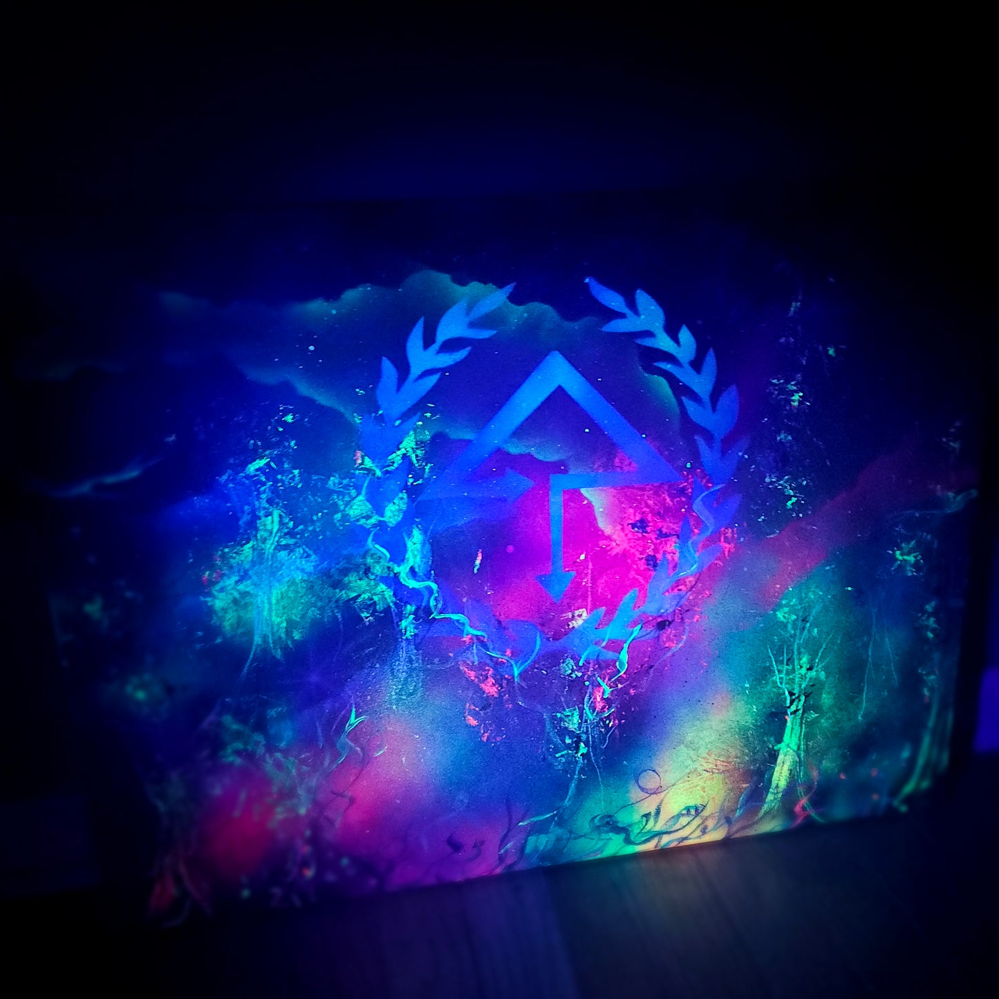 Of The Trees Galaxy - Original Canvas Painting