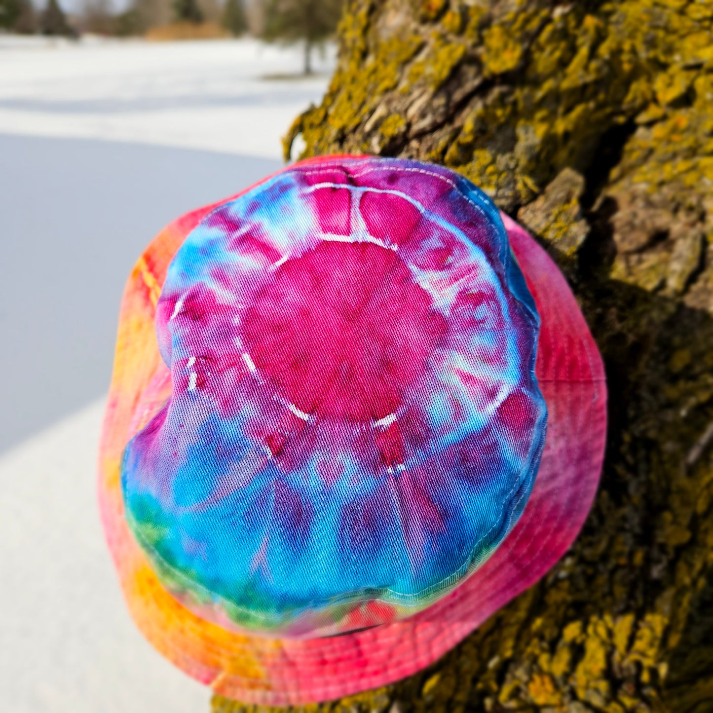 Mac Miller Yin Yang Tie Dye Bucket Hat