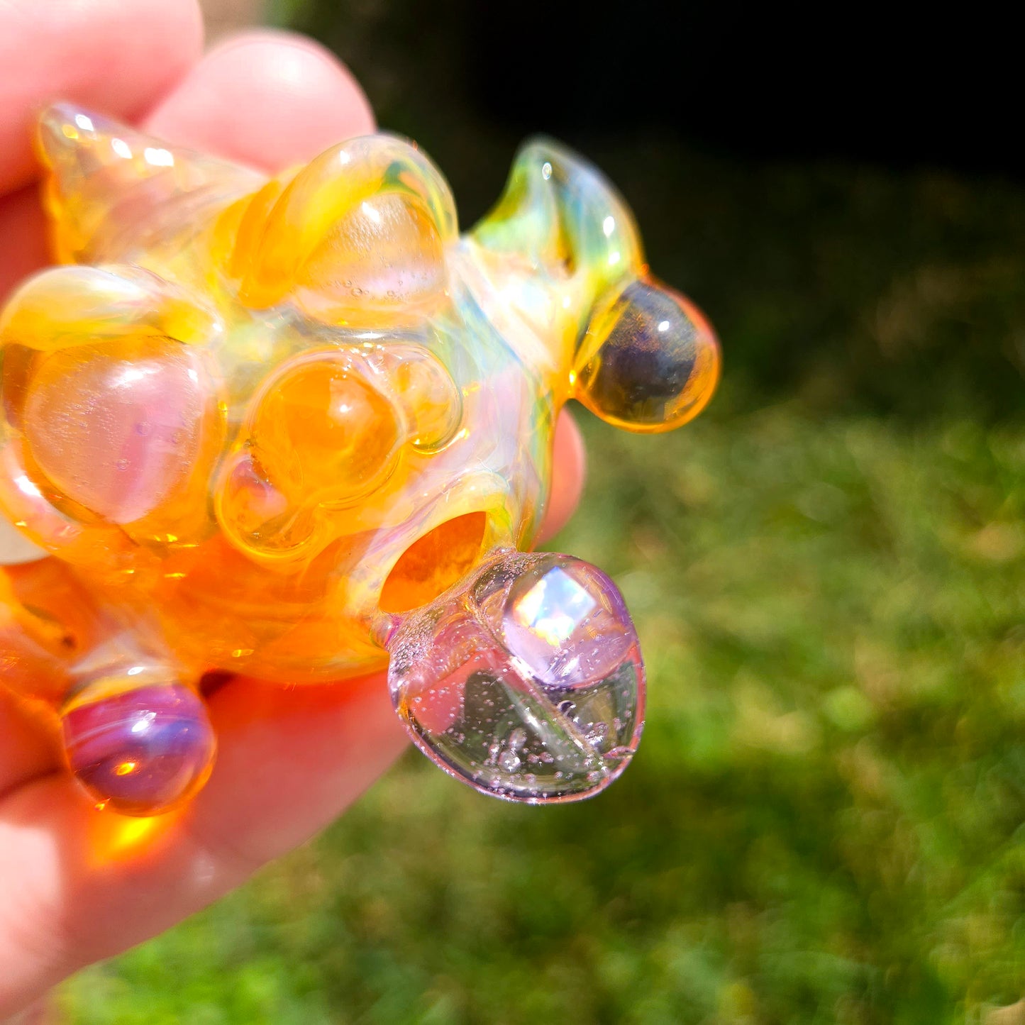 Yellow Goblin with Opal Tab