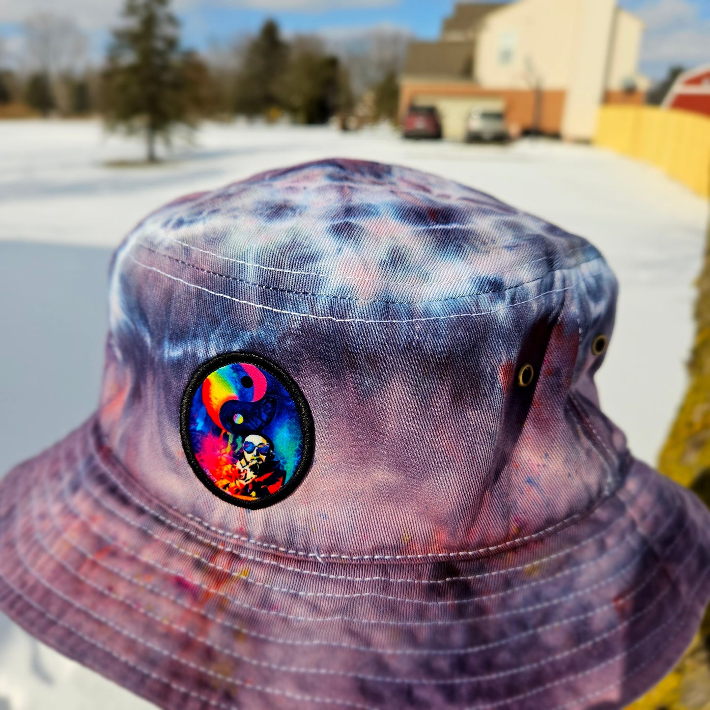 Mac Miller Yin Yang Tie Dye Bucket Hat