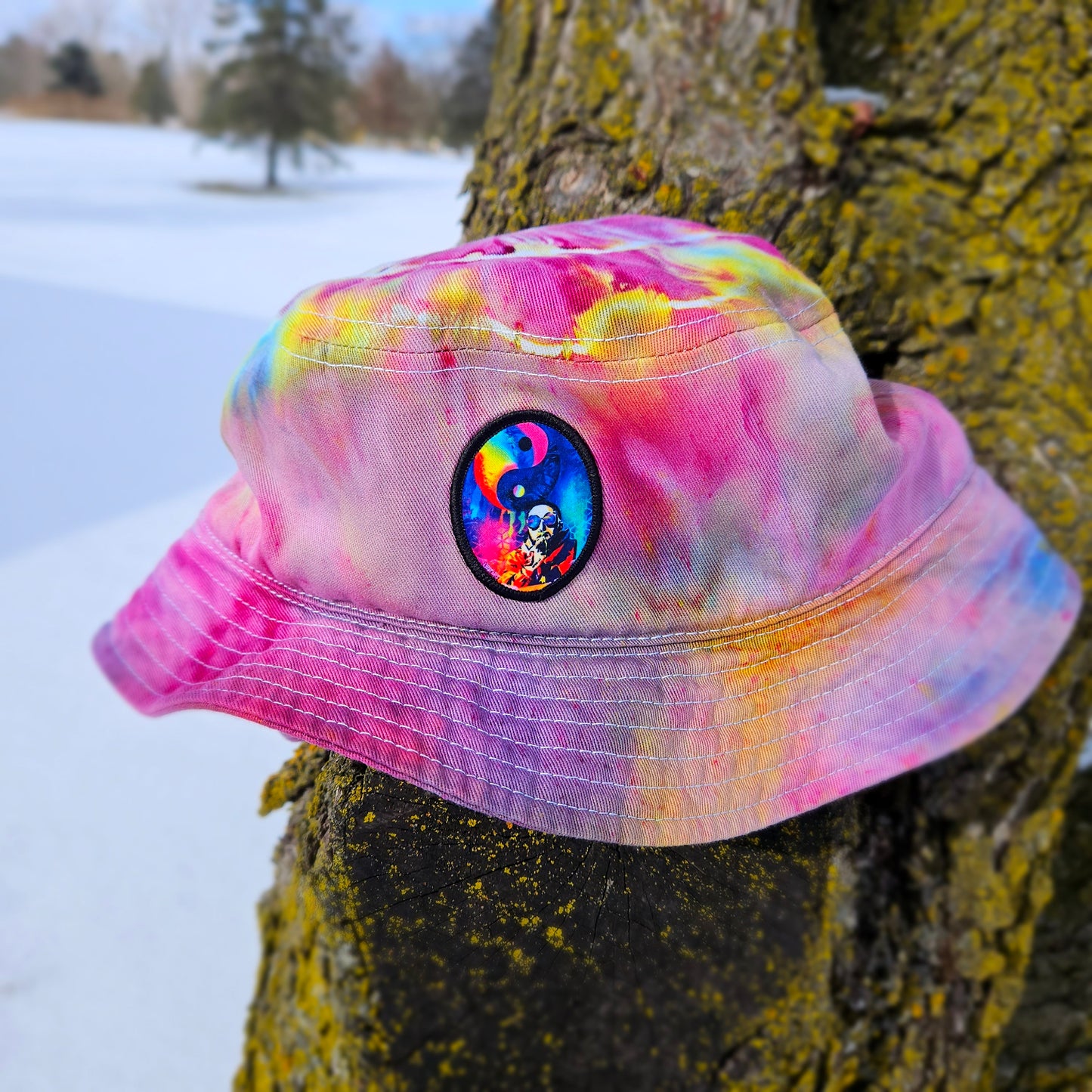 Mac Miller Yin Yang Tie Dye Bucket Hat