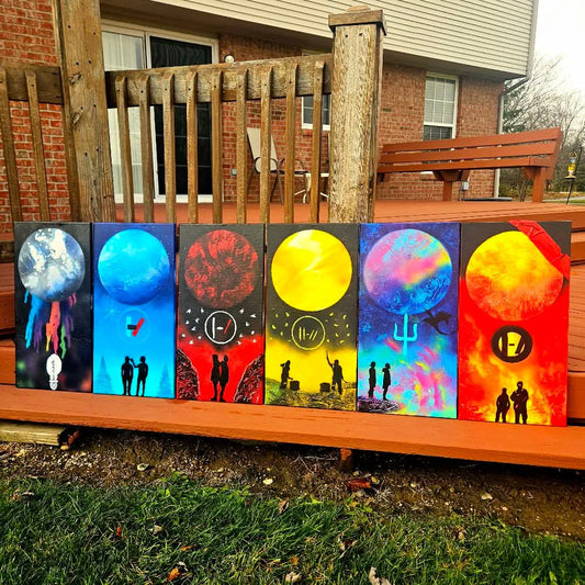 Twenty One Pilots Canvas Set or Individual Available
