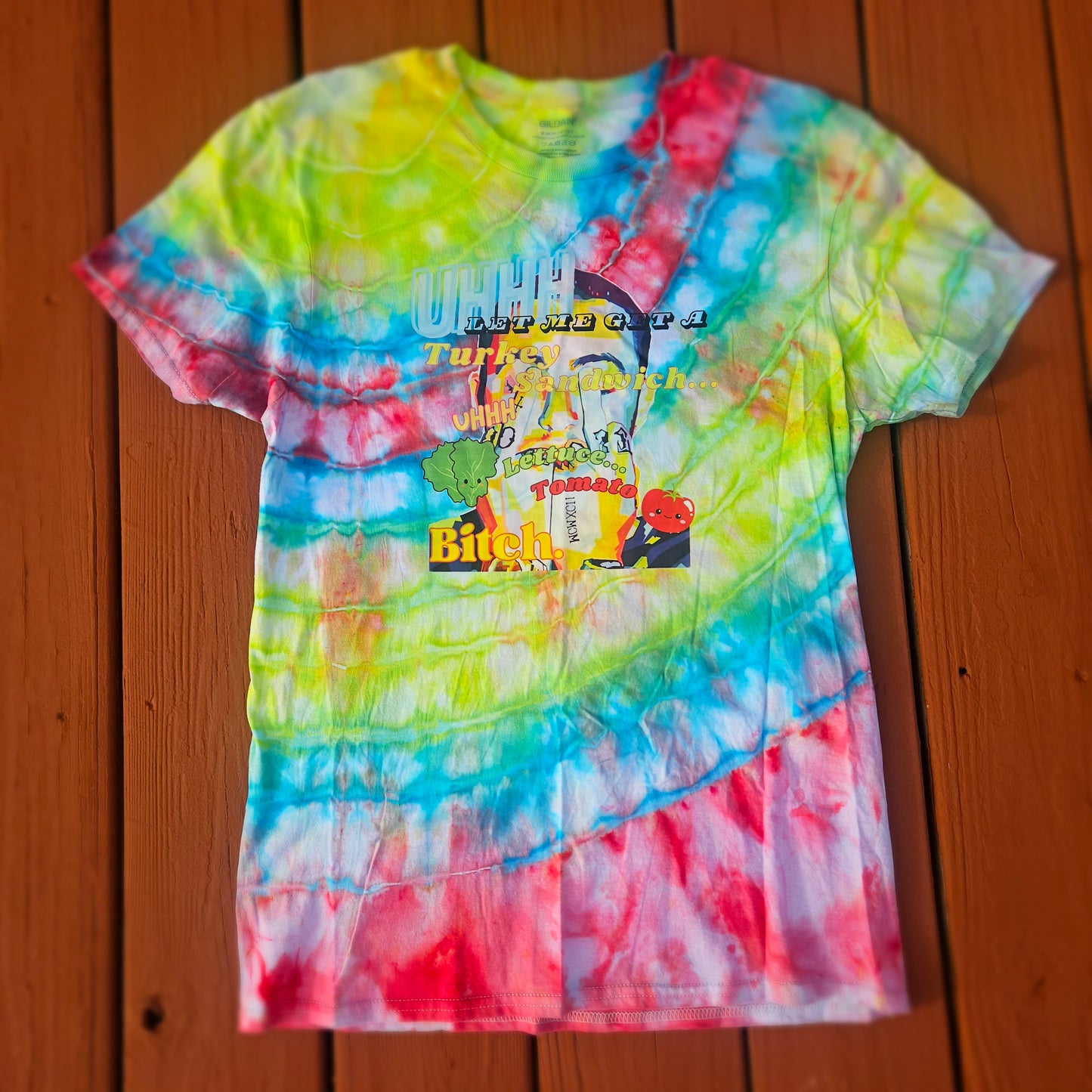 Let Me Get A Turkey Sandwich Mac Miller Frick Park Market Tie Dye T Shirt