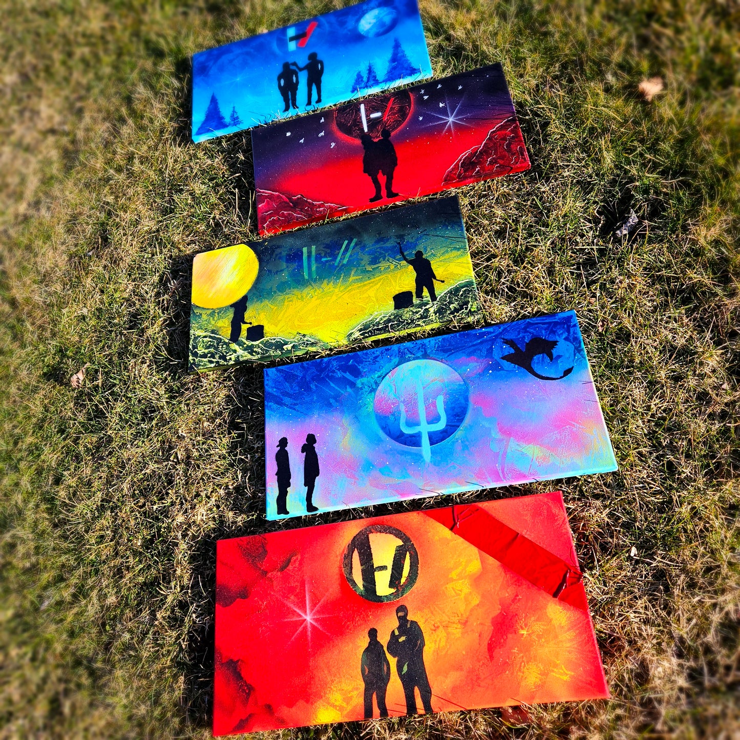 Twenty One Pilots Individual or Sets Available- Original Canvas Painting